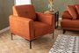 Atelier Del Sofa Mustang - Sillón de orejas Naranja